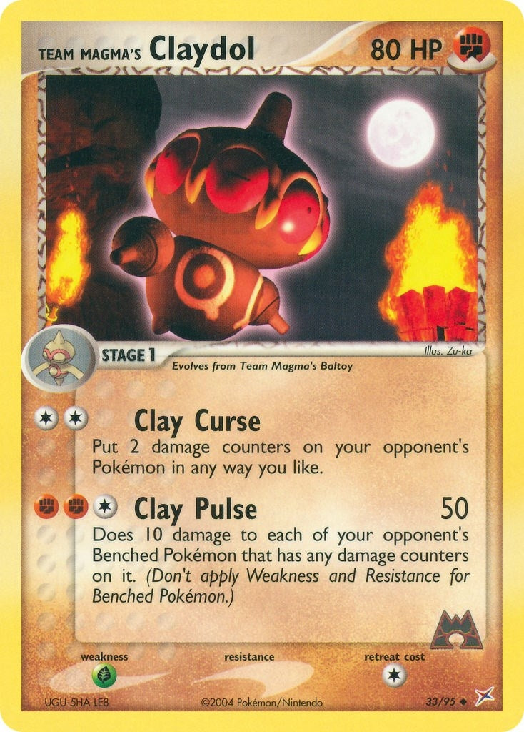 Image for Team Magma's Claydol (33/95) [Team Magma vs Team Aqua] - Pokemon