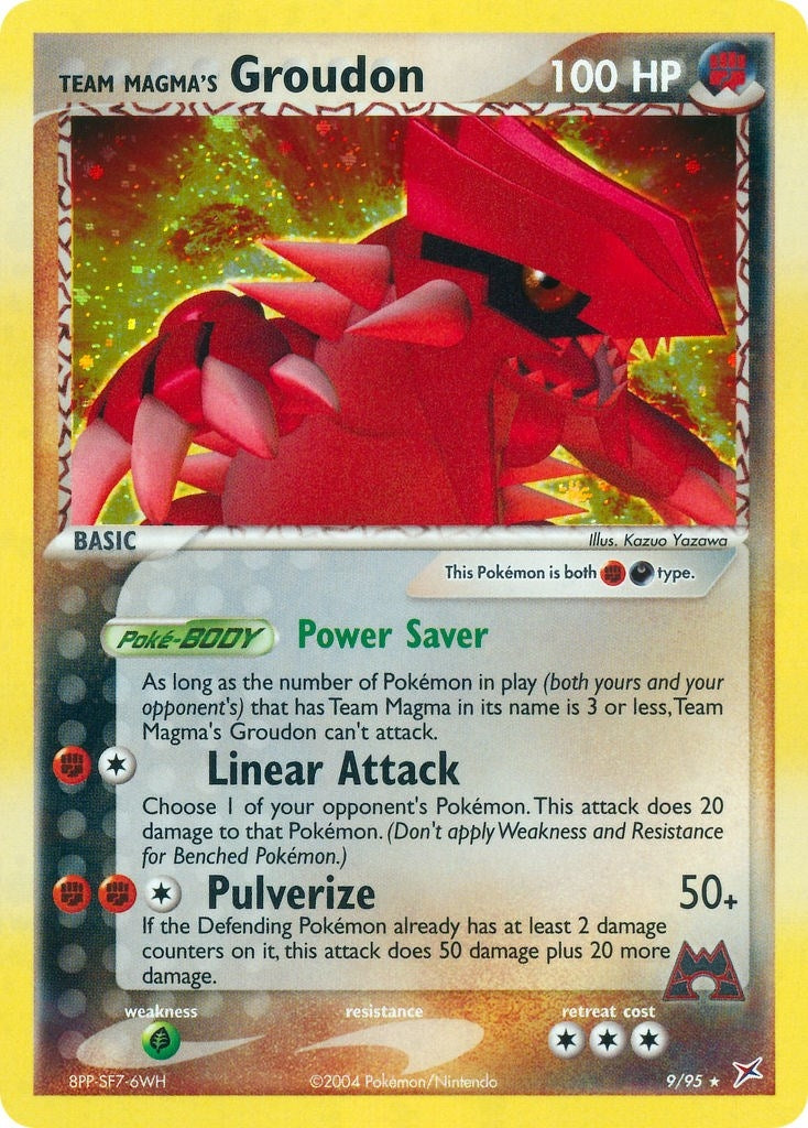 Image for Team Magma's Groudon (9/95) [Team Magma vs Team Aqua] - Pokemon
