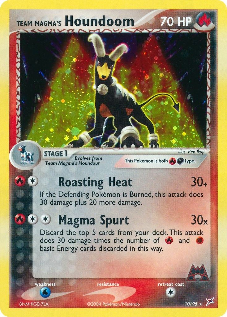 Image for Team Magma's Houndoom (10/95) [Team Magma vs Team Aqua] - Pokemon