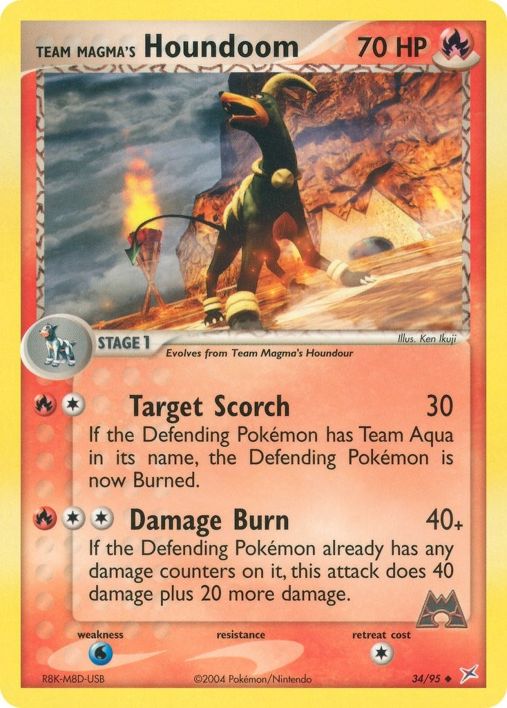 Image for Team Magma's Houndoom (34/95) [Team Magma vs Team Aqua] - Pokemon