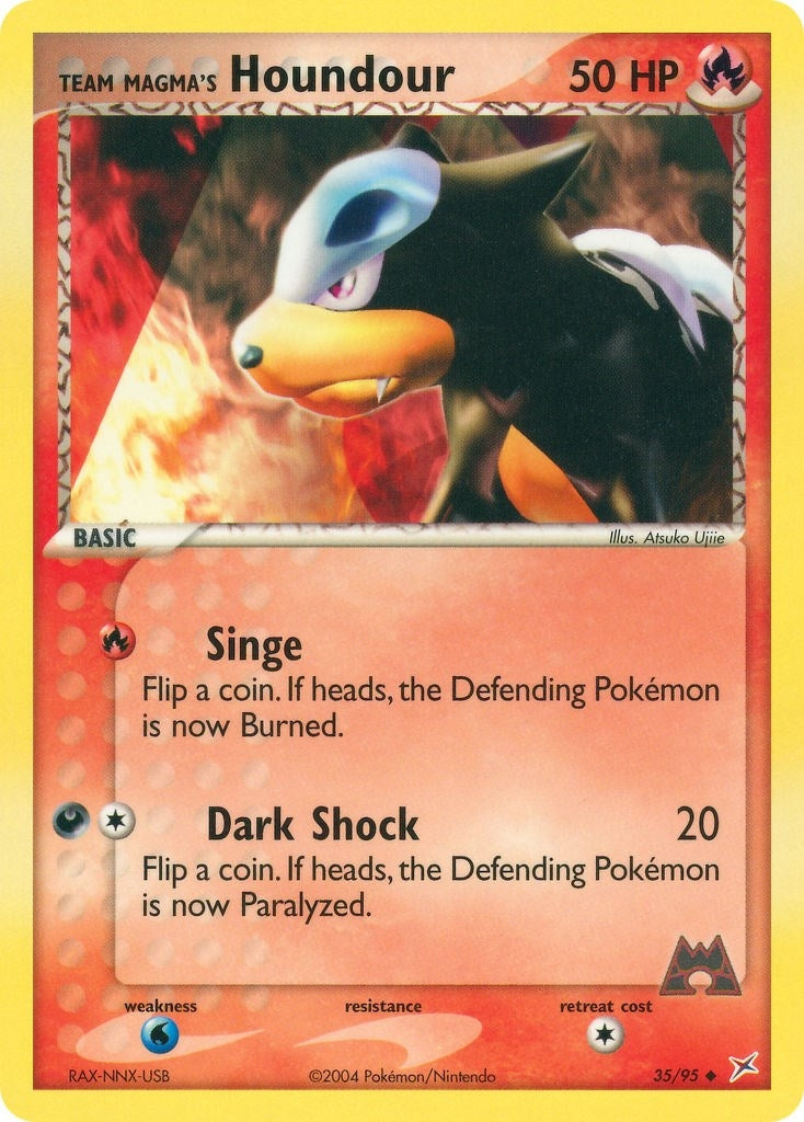 Image for Team Magma's Houndour (35/95) [Team Magma vs Team Aqua] - Pokemon