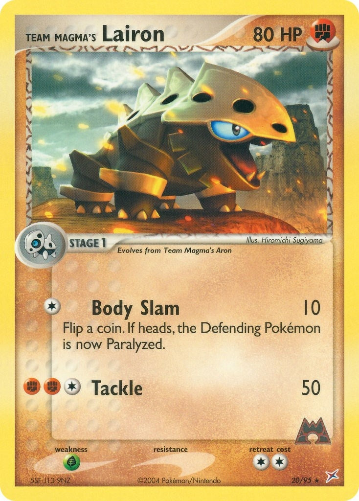 Image for Team Magma's Lairon (20/95) [Team Magma vs Team Aqua] - Pokemon