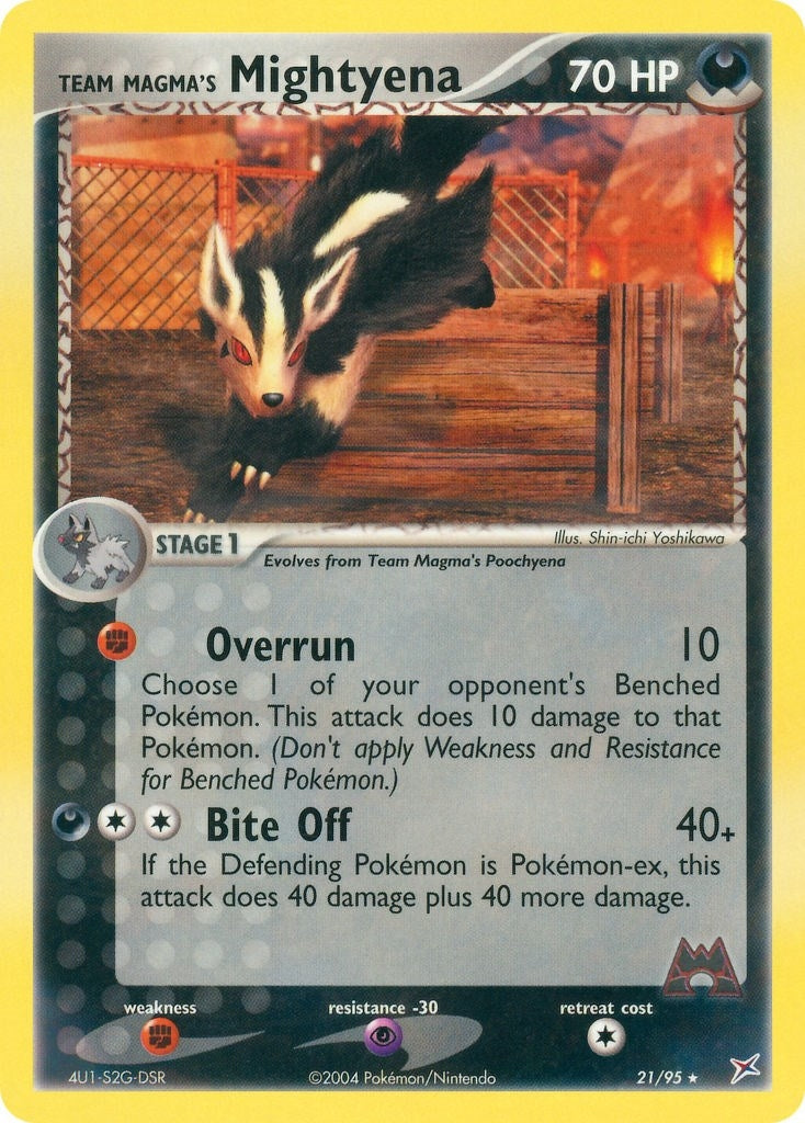 Image for Team Magma's Mightyena (21/95) [Team Magma vs Team Aqua] - Pokemon