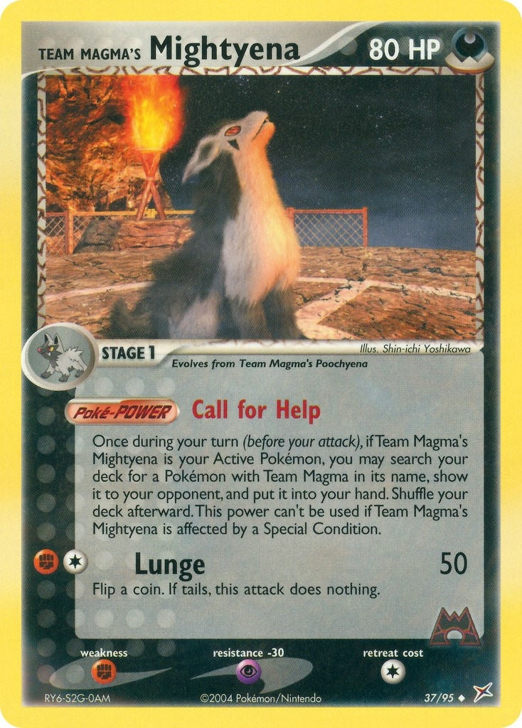 Image for Team Magma's Mightyena (37/95) [Team Magma vs Team Aqua] - Pokemon