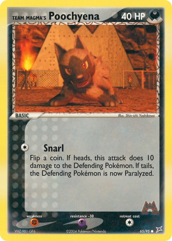 Image for Team Magma's Poochyena (65/95) [Team Magma vs Team Aqua] - Pokemon