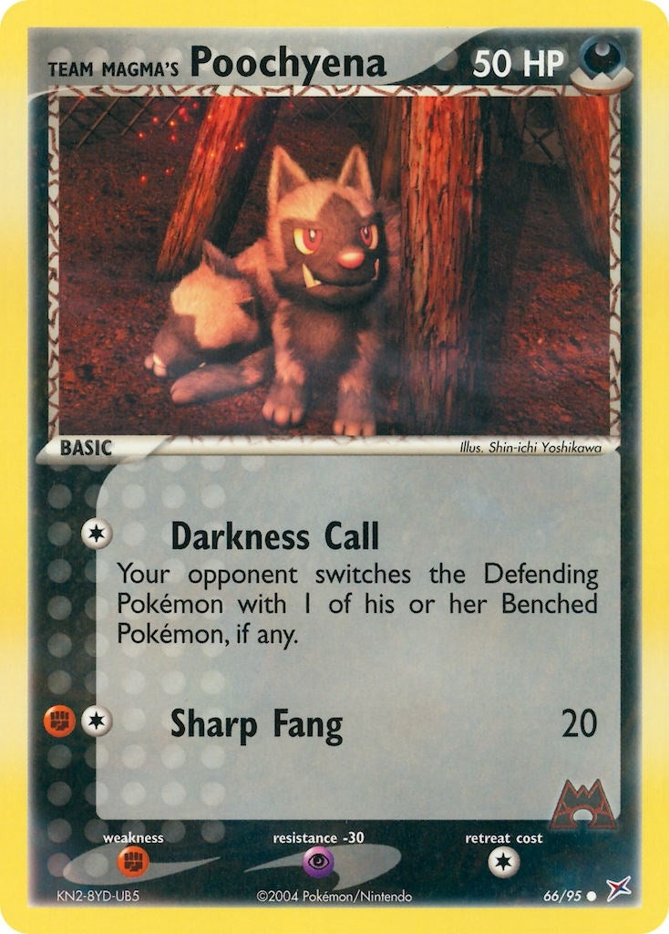 Image for Team Magma's Poochyena (66/95) [Team Magma vs Team Aqua] - Pokemon