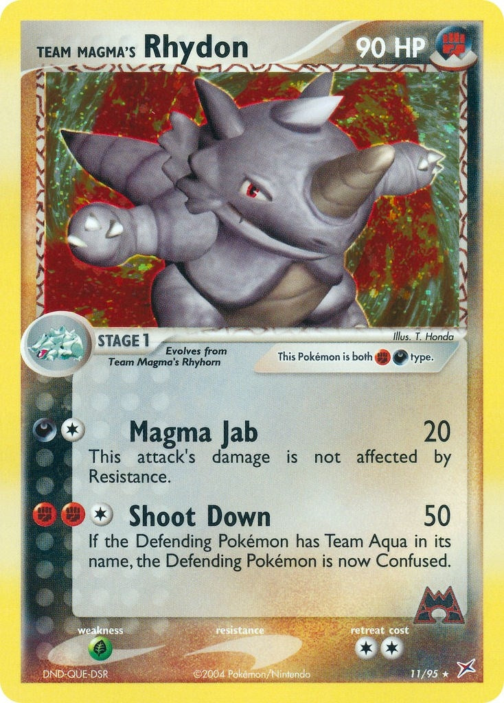 Image for Team Magma's Rhydon (11/95) [Team Magma vs Team Aqua] - Pokemon