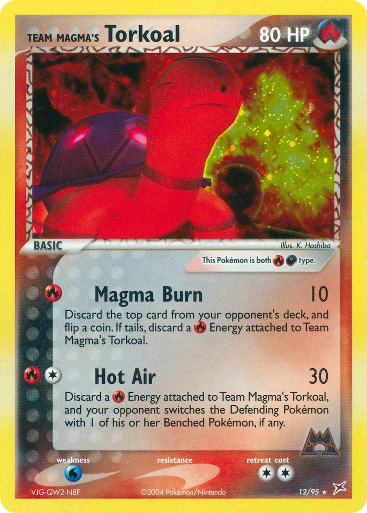 Image for Team Magma's Torkoal (12/95) [Team Magma vs Team Aqua] - Pokemon