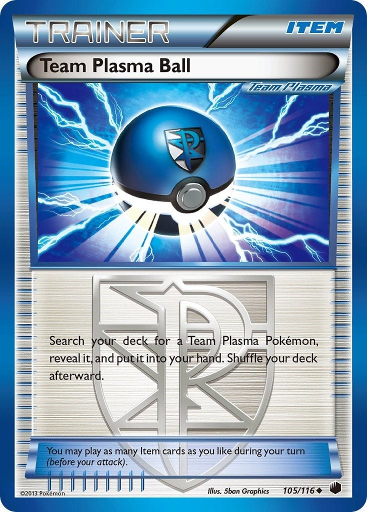 Image for Team Plasma Ball (Team Plasma) (105/116) [Plasma Freeze] - Pokemon