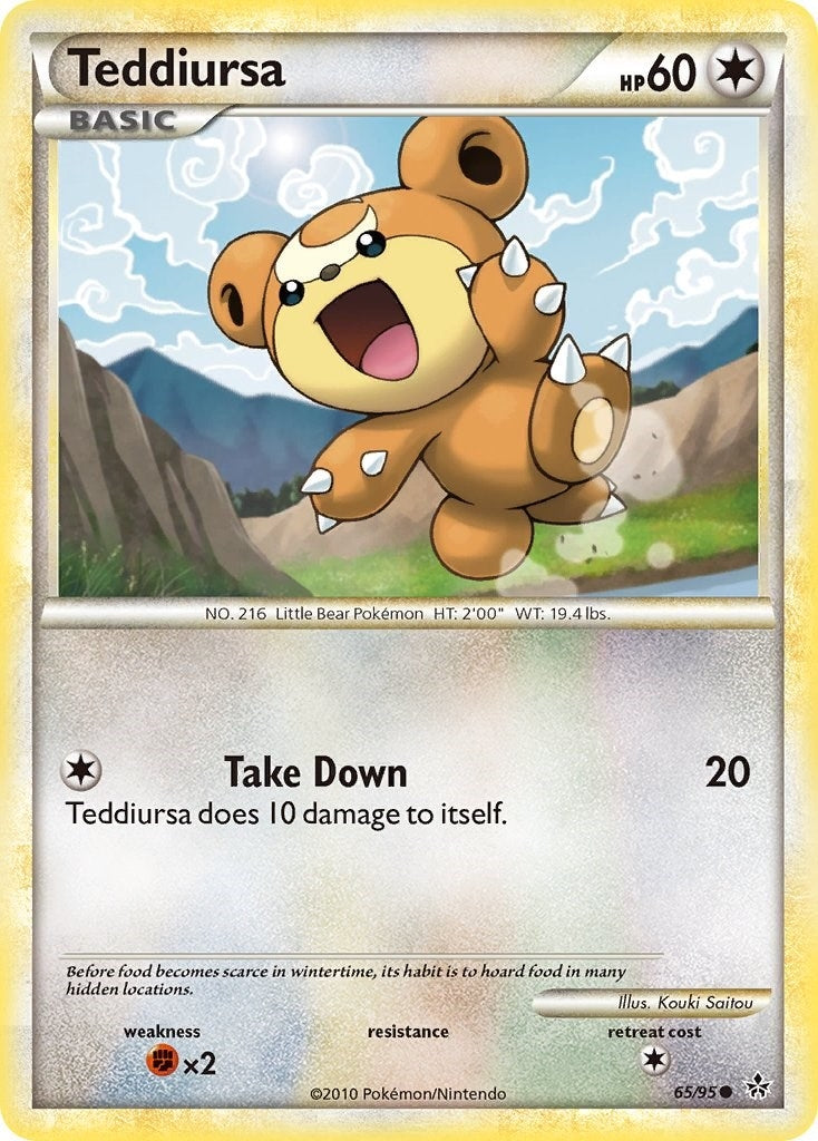 Image for Teddiursa (65/95) [Unleashed] - Pokemon