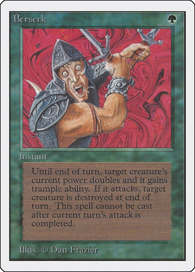 Image for Berserk [Unlimited Edition] - Magic: The Gathering