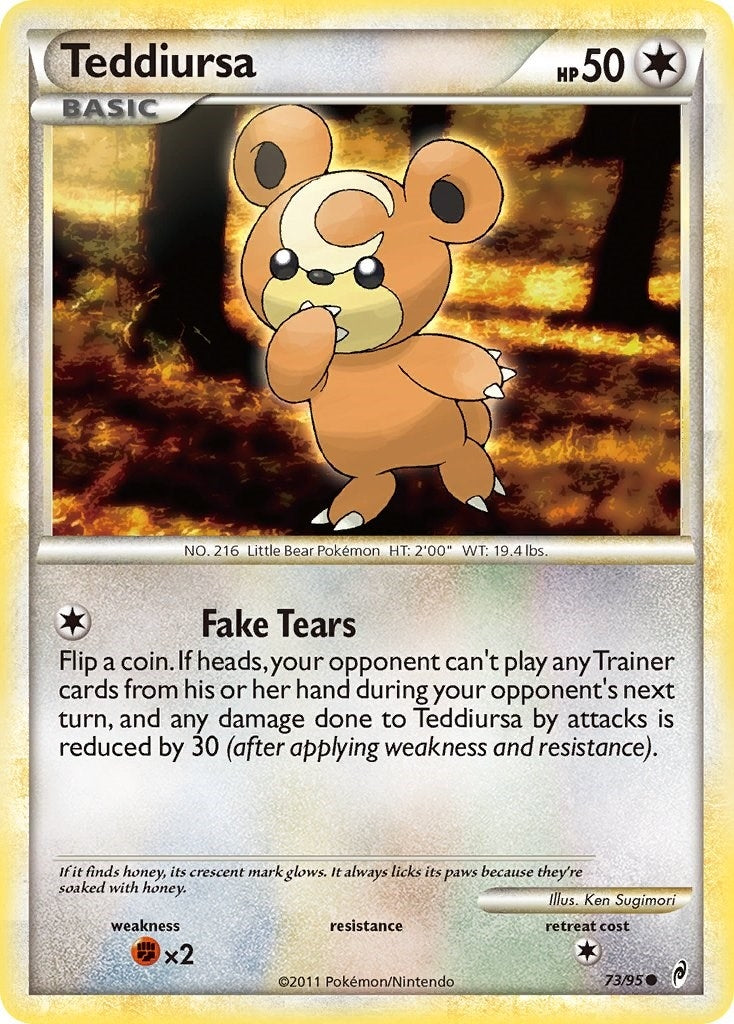 Image for Teddiursa (73/95) [Call of Legends] - Pokemon