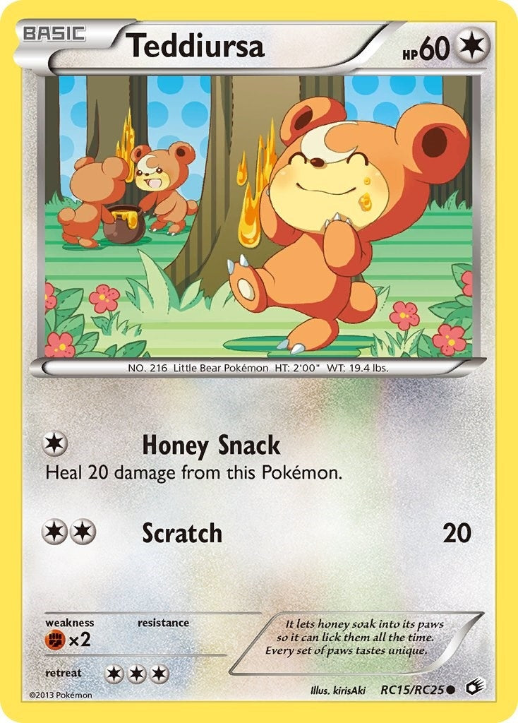 Image for Teddiursa (RC15/RC25) [Legendary Treasures: Radiant Collection] - Pokemon