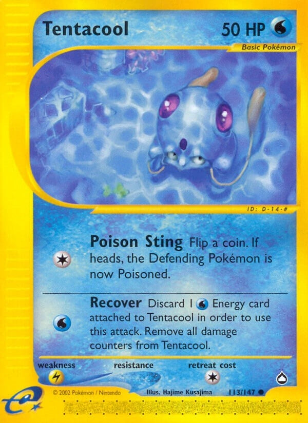 Image for Tentacool (113/147) [Aquapolis] - Pokemon