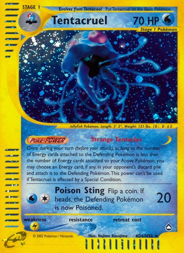 Image for Tentacruel (H26) (H26/H32) [Aquapolis] - Pokemon