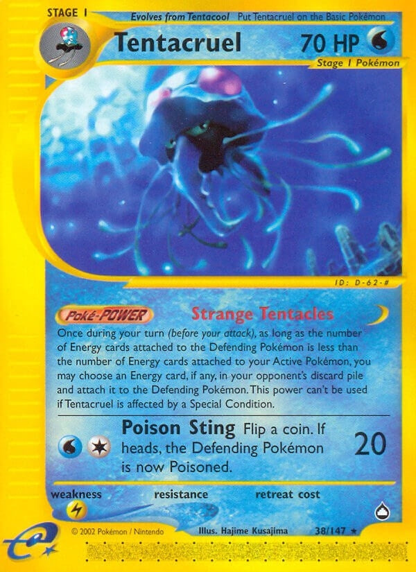 Image for Tentacruel (038/147) [Aquapolis] - Pokemon
