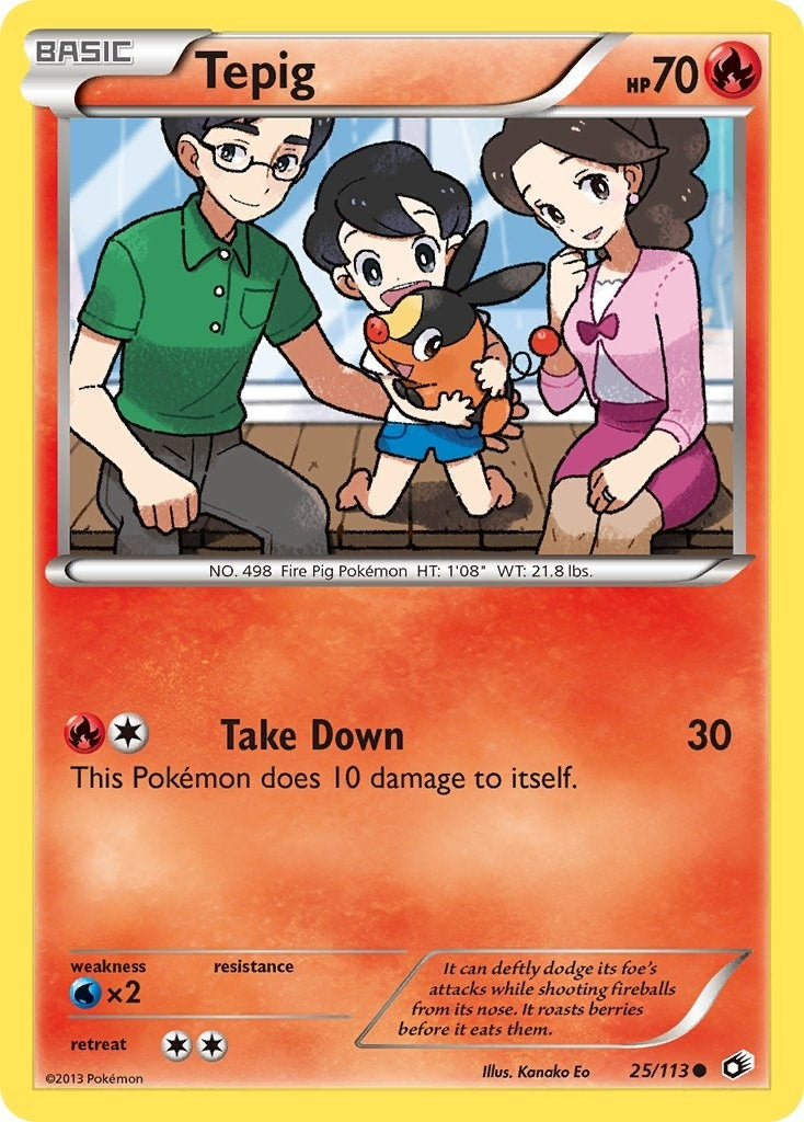 Image for Tepig (25/113) [Legendary Treasures] - Pokemon