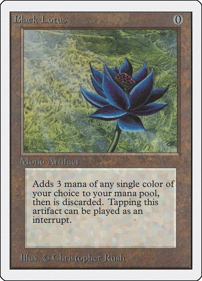 Image for Black Lotus [Unlimited Edition] - Magic: The Gathering