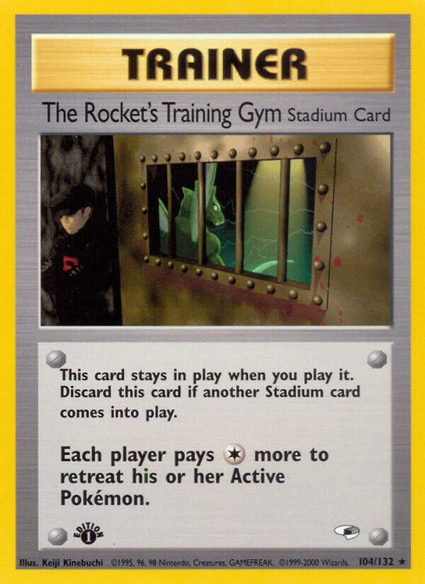 Image for The Rocket's Training Gym (104/132) [Gym Heroes] - Pokemon