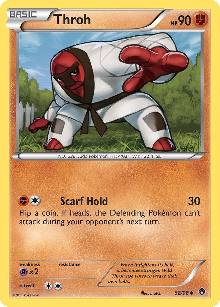 Image for Throh (58/98) [Emerging Powers] - Pokemon