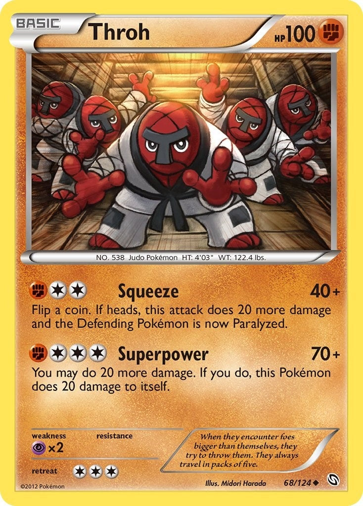 Image for Throh (68/124) [Dragons Exalted] - Pokemon