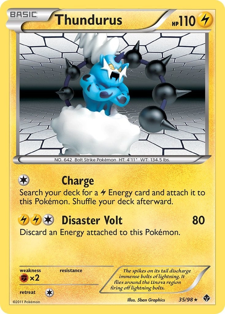 Image for Thundurus (35/98) [Emerging Powers] - Pokemon