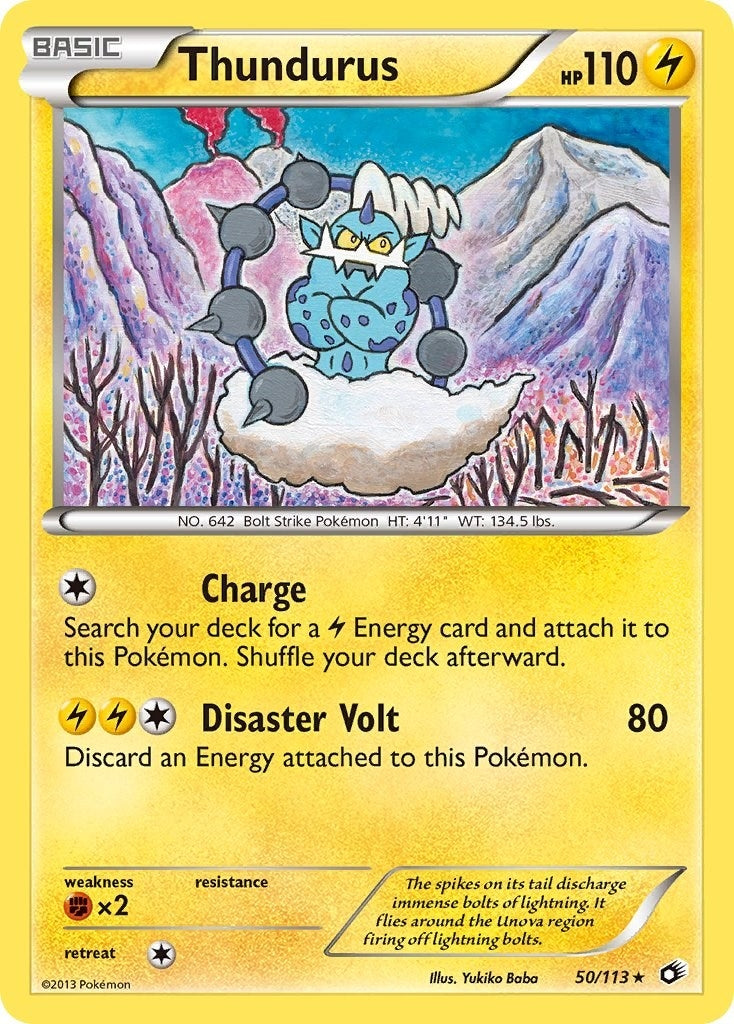 Image for Thundurus (50/113) [Legendary Treasures] - Pokemon