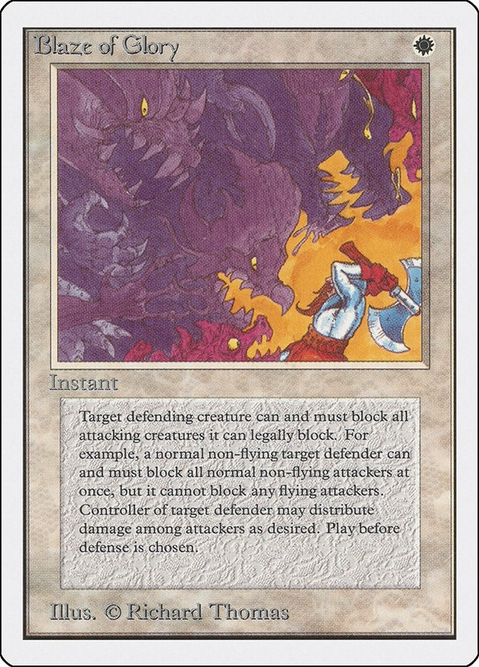 Image for Blaze of Glory [Unlimited Edition] - Magic: The Gathering