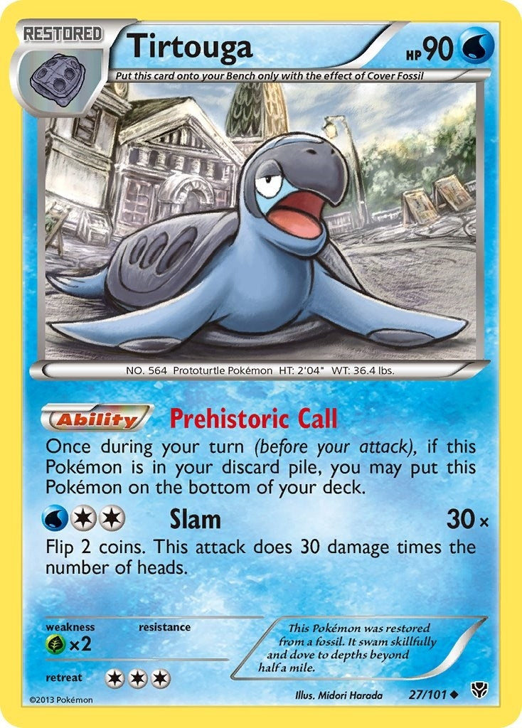 Image for Tirtouga (27/101) [Plasma Blast] - Pokemon
