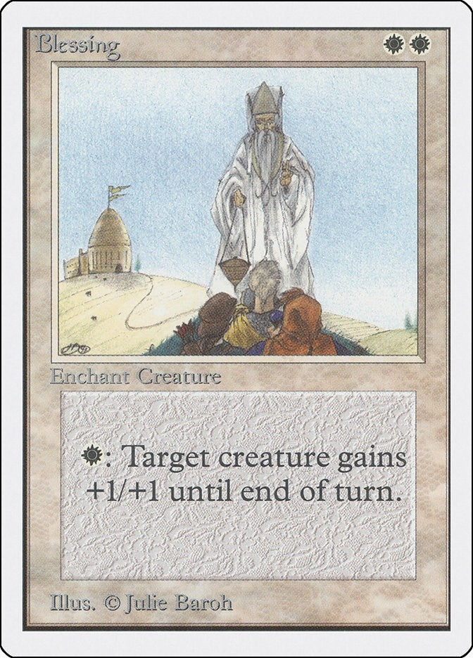 Image for Blessing [Unlimited Edition] - Magic: The Gathering