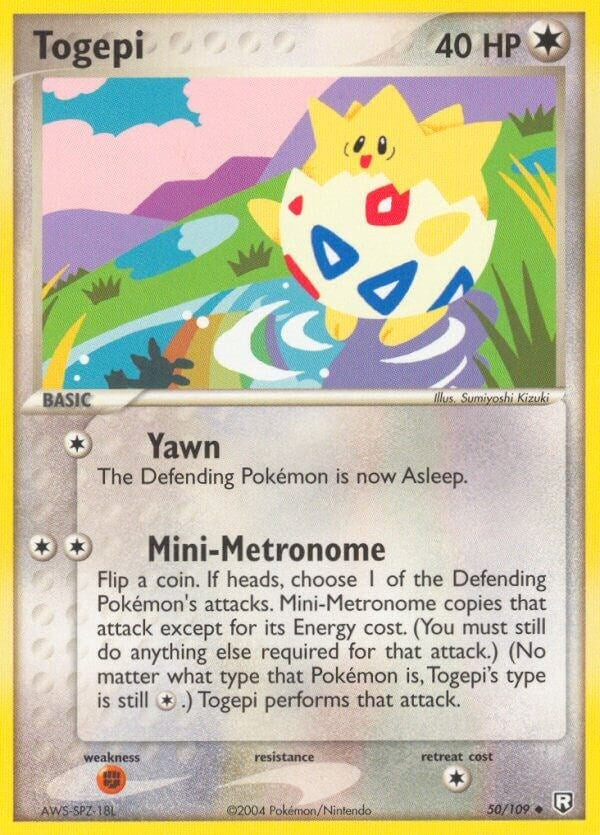 Image for Togepi (50/109) [Team Rocket Returns] - Pokemon