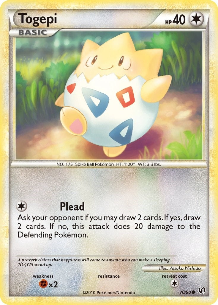 Image for Togepi (70/90) [Undaunted] - Pokemon