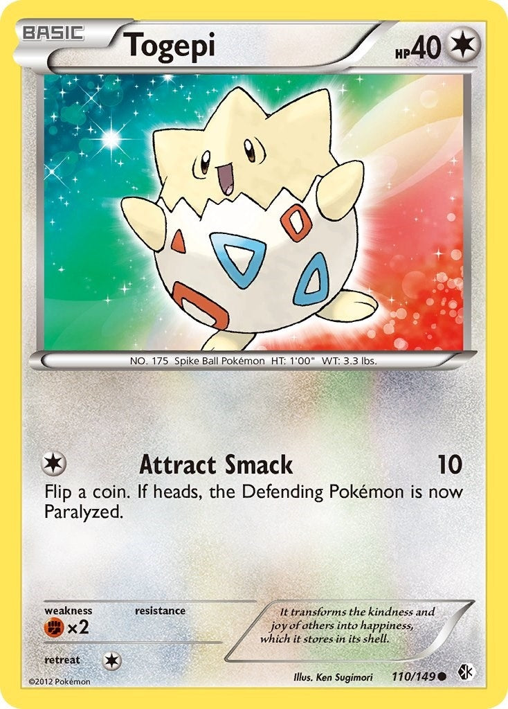 Image for Togepi (110/149) [Boundaries Crossed] - Pokemon