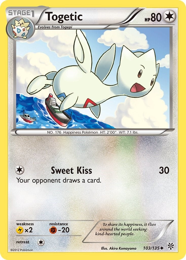 Image for Togetic (103/135) [Plasma Storm] - Pokemon