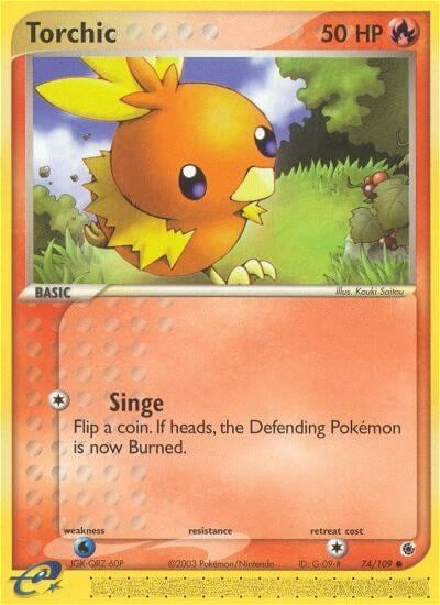Image for Torchic (74/109) [Ruby and Sapphire] - Pokemon
