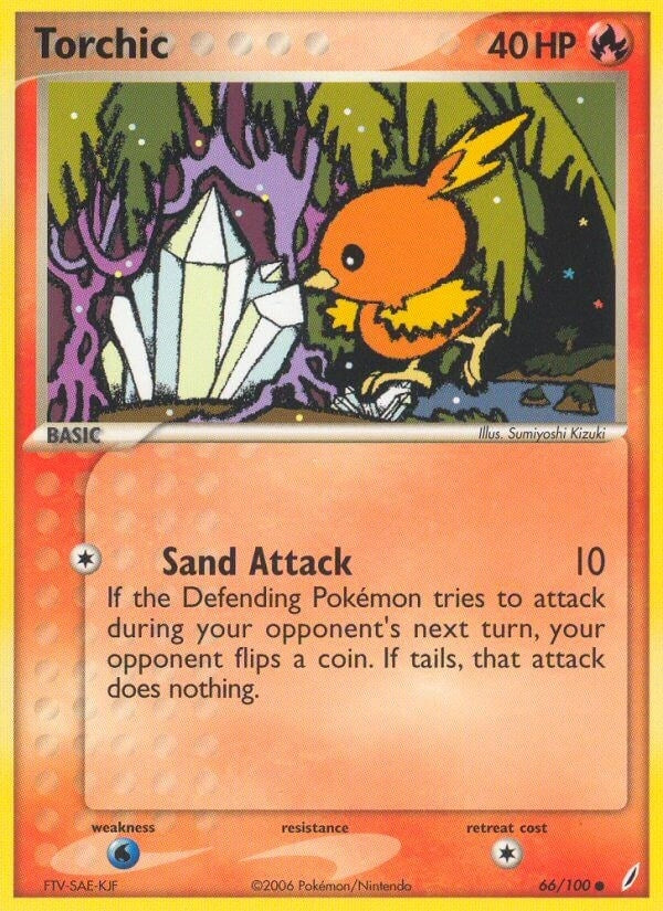 Image for Torchic (66/100) [Crystal Guardians] - Pokemon