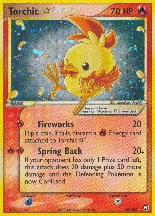 Image for Torchic Star (108/109) [Team Rocket Returns] - Pokemon