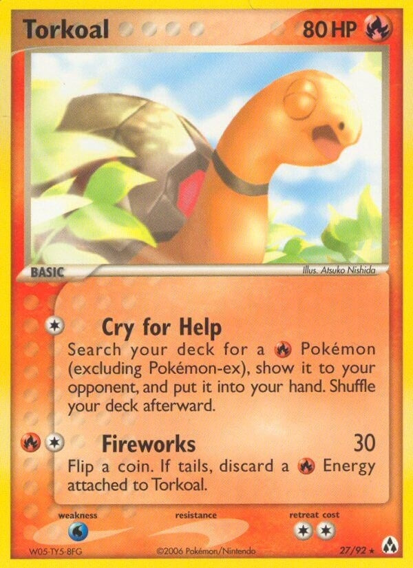 Image for Torkoal (27/92) [Legend Maker] - Pokemon