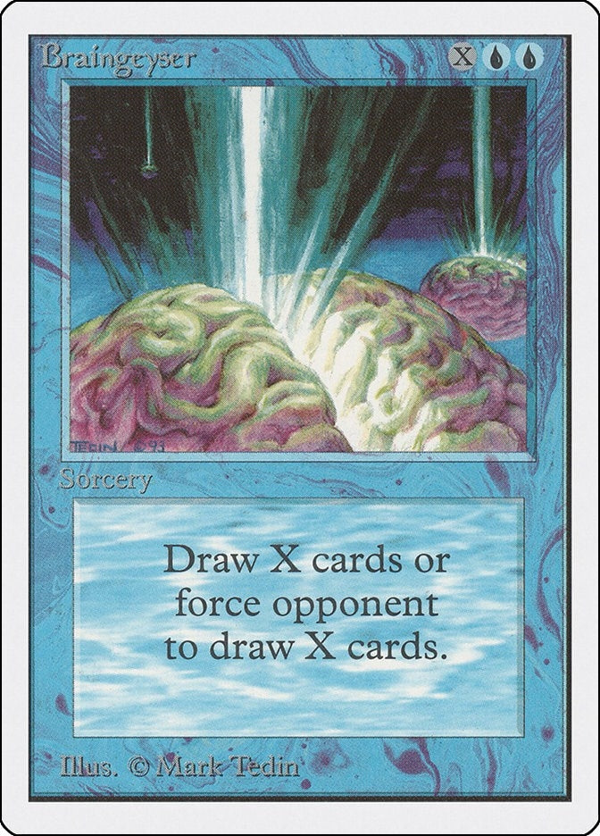 Image for Braingeyser [Unlimited Edition] - Magic: The Gathering