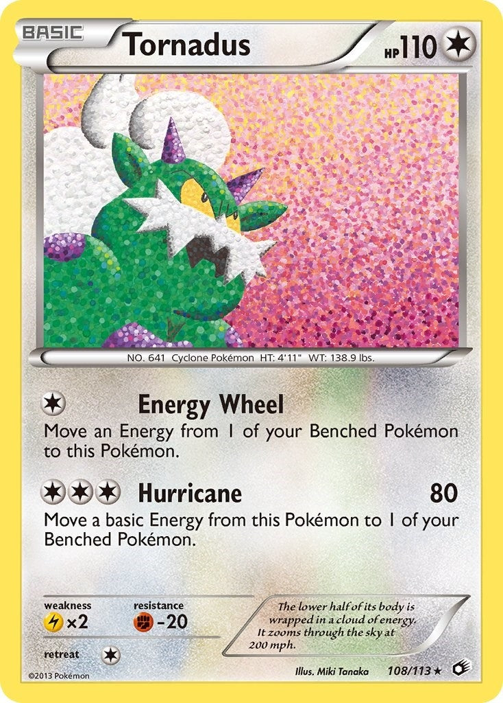 Image for Tornadus (108/113) [Legendary Treasures] - Pokemon