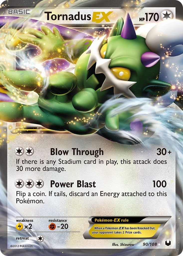 Image for Tornadus EX (90/108) [Dark Explorers] - Pokemon