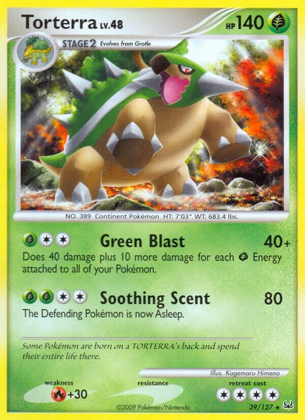 Image for Torterra (39/127) [Platinum] - Pokemon