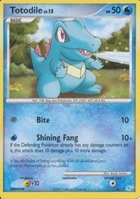 Image for Totodile (8/12) [DP Trainer Kit: Manaphy & Lucario] - Pokemon
