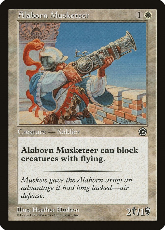 Image for Alaborn Musketeer [Portal Second Age] - Magic: The Gathering