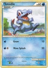 Image for Totodile (#1) (1/30) [HGSS Trainer Kit: Gyarados & Raichu] - Pokemon