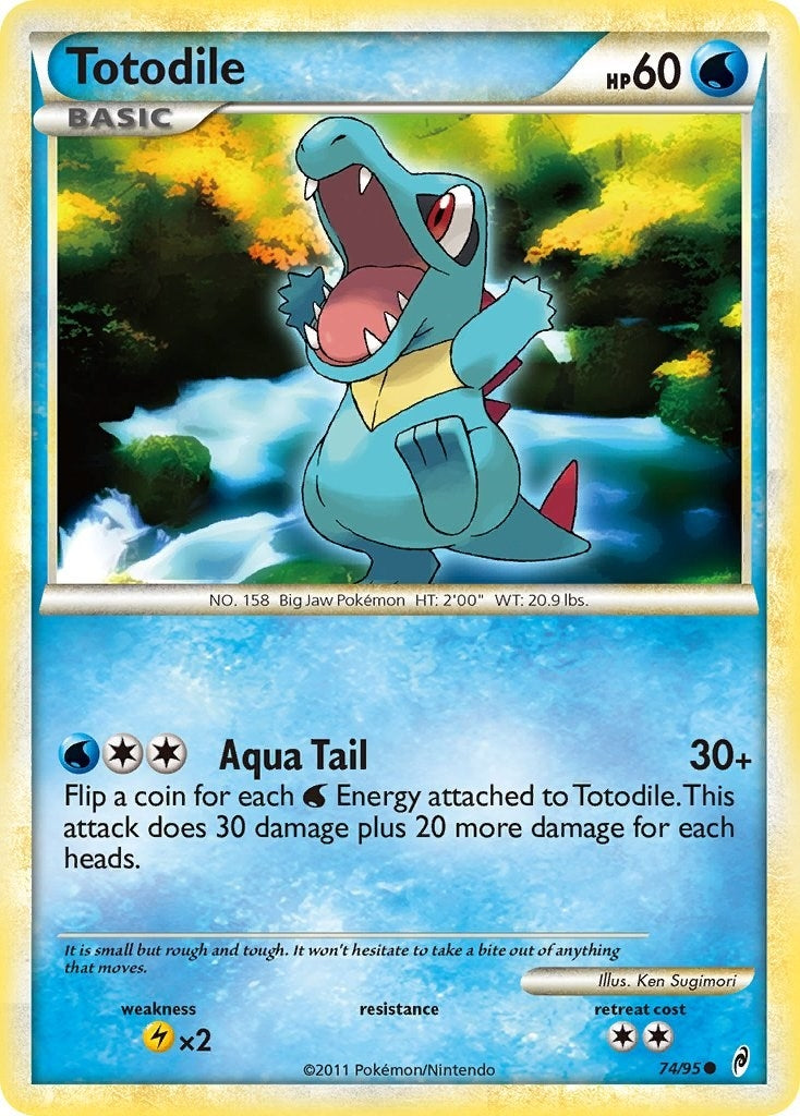 Image for Totodile (74/95) [Call of Legends] - Pokemon