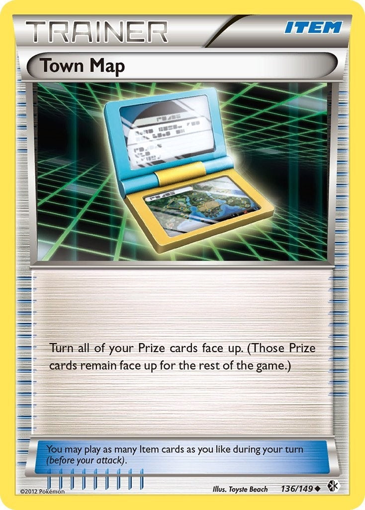 Image for Town Map (136/149) [Boundaries Crossed] - Pokemon