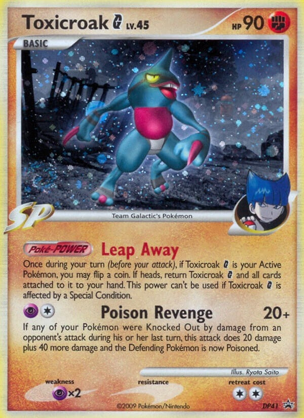 Image for Toxicroak G - DP41 (DP41) [Diamond and Pearl Promos] - Pokemon