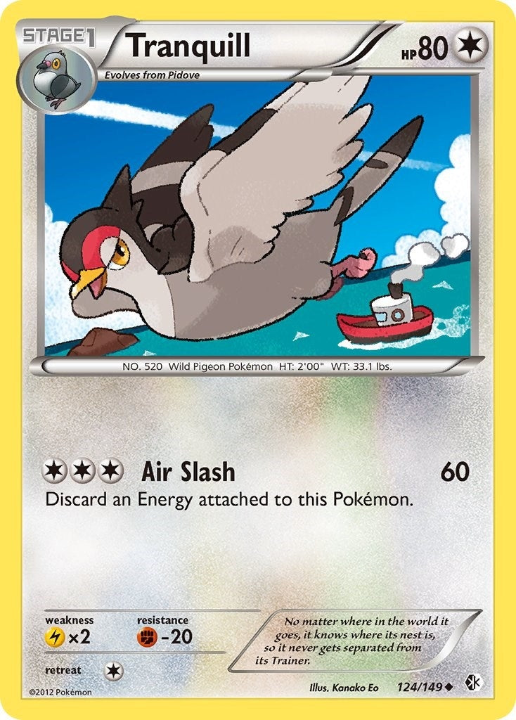 Image for Tranquill (124/149) [Boundaries Crossed] - Pokemon