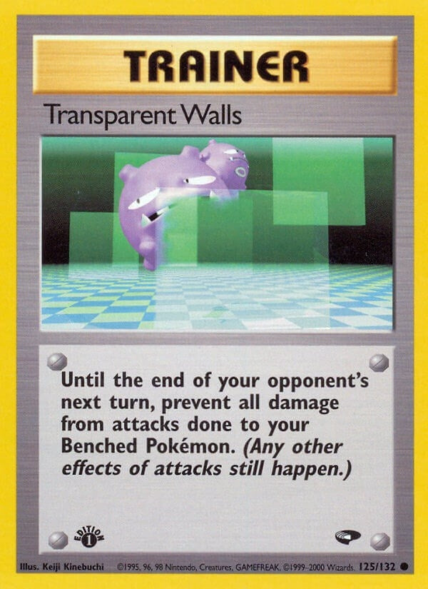 Image for Transparent Walls (125/132) [Gym Challenge] - Pokemon